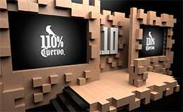 3D Mapping Presentación ejecutiva Cuervo 110 en México